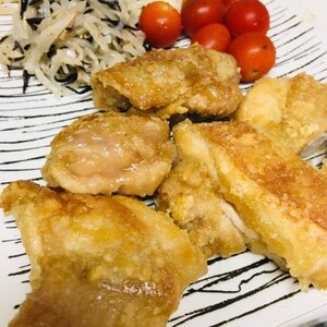 鶏モモの竜田揚げ